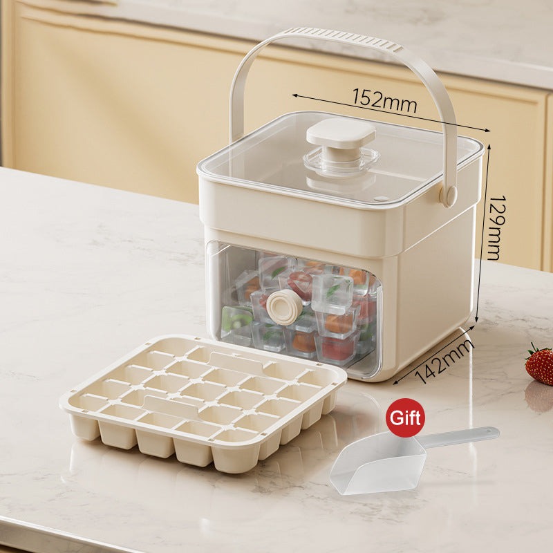 Adoptez ce distributeur de glaçons pratique pour remplacer les bacs traditionnels. Cuisine moderne.