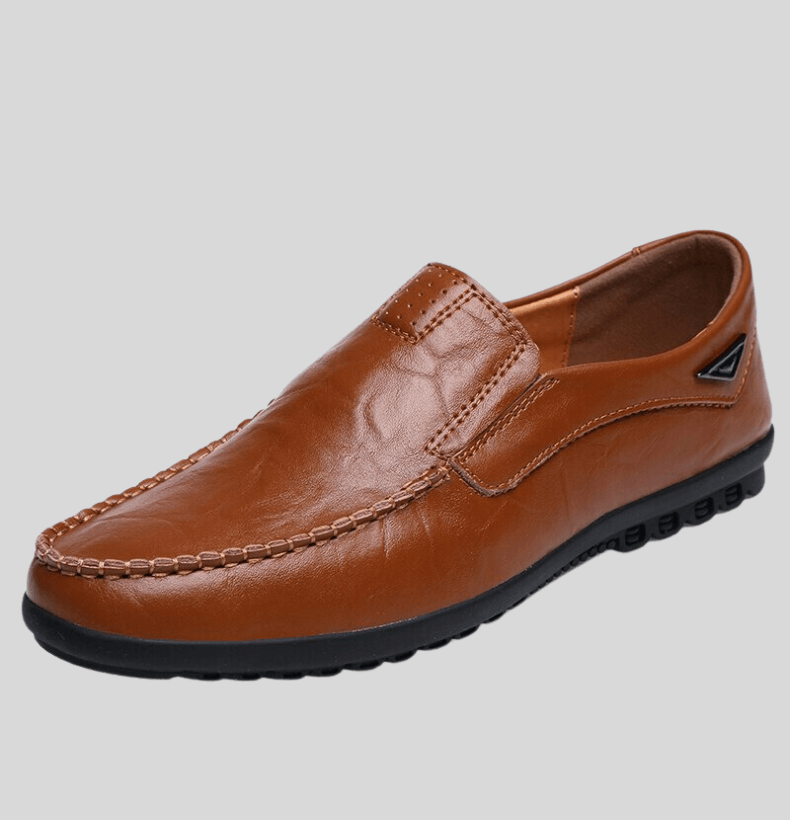 Herrloafers i Äkta Läder – Bekväma Slip-on