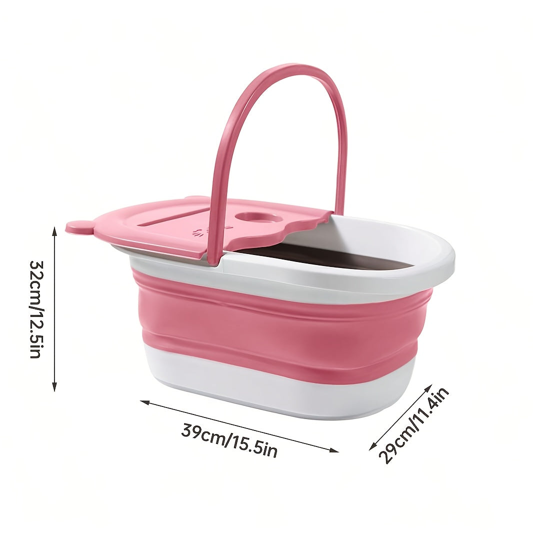 Baignoire à pieds polyvalente, idéale pour la relaxation, le soin et le bien-être général à la maison.