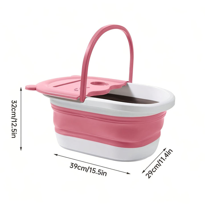 Baignoire à pieds polyvalente, idéale pour la relaxation, le soin et le bien-être général à la maison.
