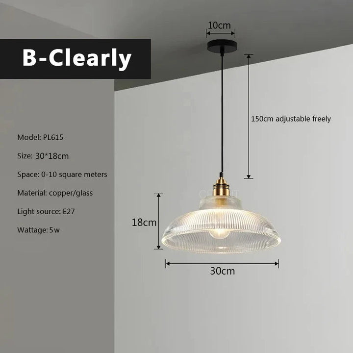 Lampe suspendue LED en verre facile à installer, design élégant et moderne pour toute pièce de vie.