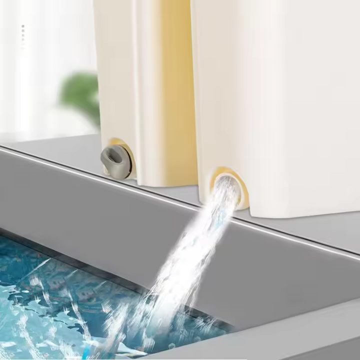 LuxiClean, le balai microfibre 360° et seau 2 seaux pour un nettoyage en profondeur et une propreté durable.