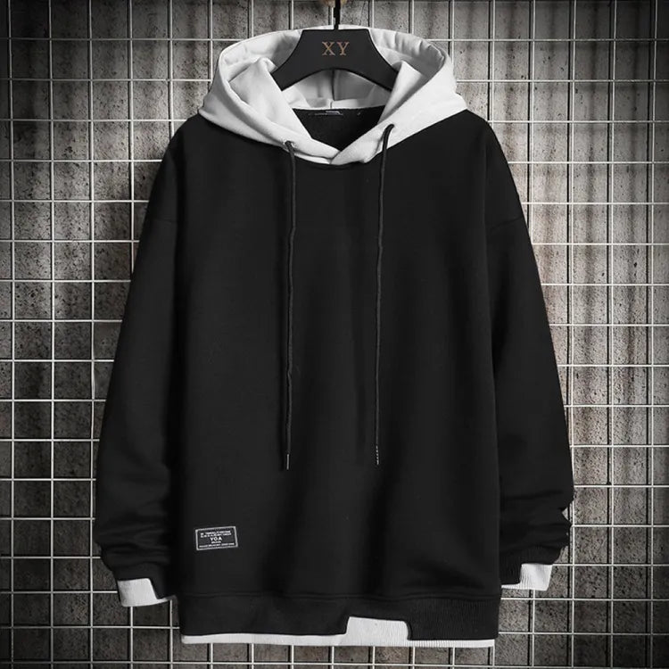 Sweat homme à capuche, design épuré, tissu de qualité. Confort décontracté, look tendance et mode masculine moderne.