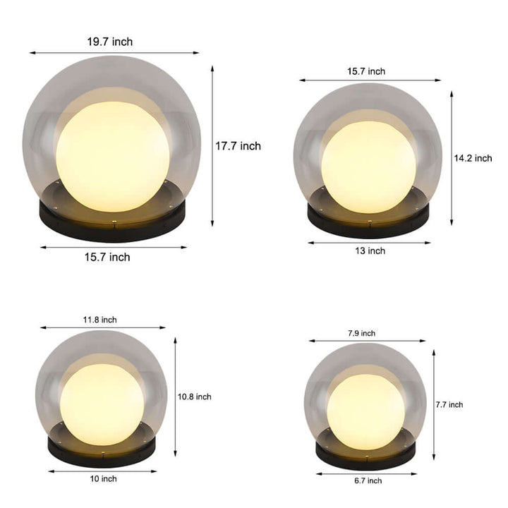 Luminaire extérieur robuste et durable. Lampe de jardin LED conçue pour résister aux pires intempéries.