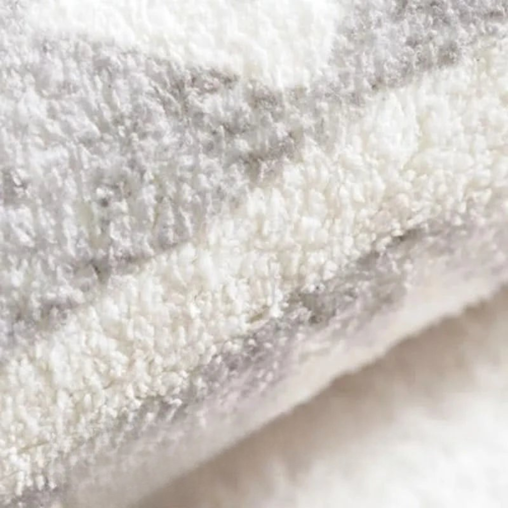 Tapis de chambre Novara lavable, design japonais, antidérapant, pour une ambiance douce.