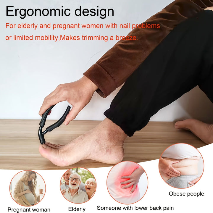 Coupe-ongles spécialisé pour ongles incarnés et épais. Facilite le soin des pieds et la pédicure à domicile.