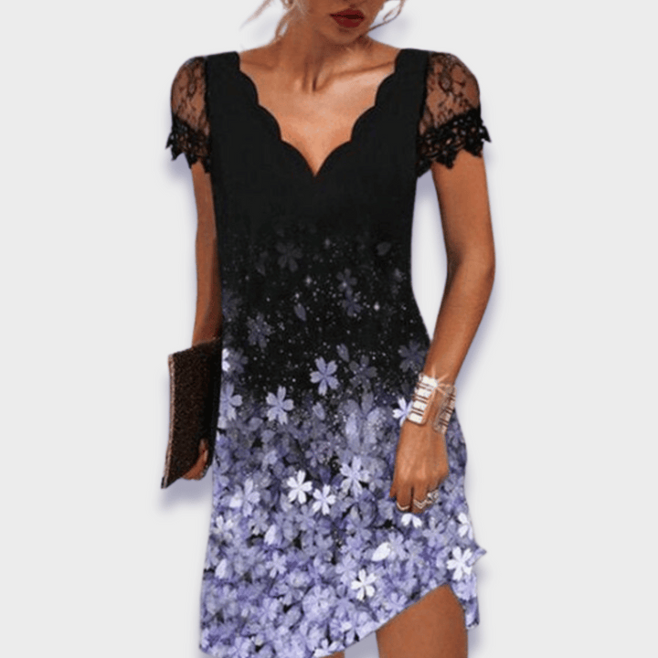Détail d'une robe femme élégante, confortable, pour un style chic et moderne.