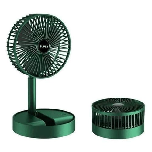 Le ventilateur silencieux en fonctionnement, créant une brise agréable et rafraîchissante.