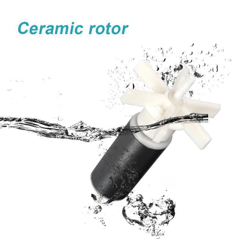 Pompe pour aquarium compacte et économe en énergie, essentielle pour la filtration et la circulation de l'eau.