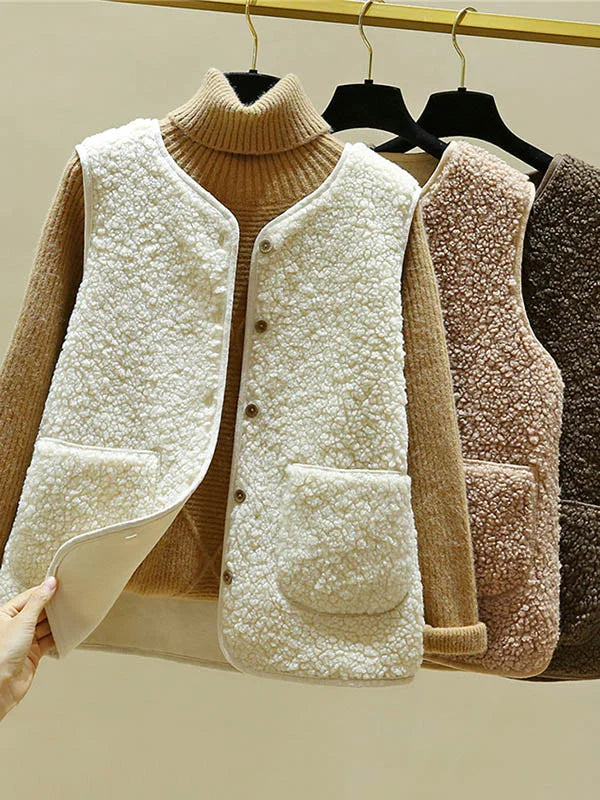 Gilet sans manches pour femme, moderne et confortable, parfait pour une superposition tendance.
