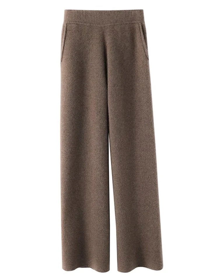 Pantalon Sarando femme taille haute, alliant confort et élégance pour un look moderne et stylé.