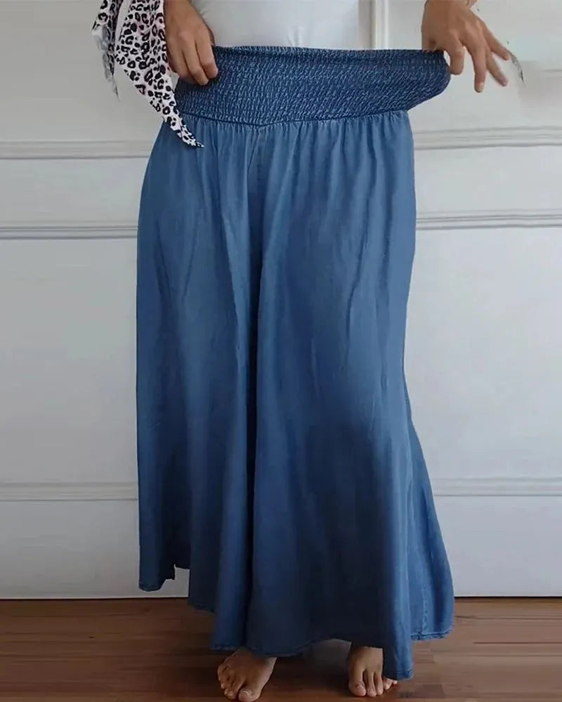 Jupe-culotte femme légère et aérée, respirante pour l'été, un confort quotidien assuré.