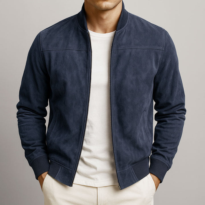 Veste homme polyvalente, décontractée et habillée. Style raffiné pour bureau ou soirée, mode masculine chic.