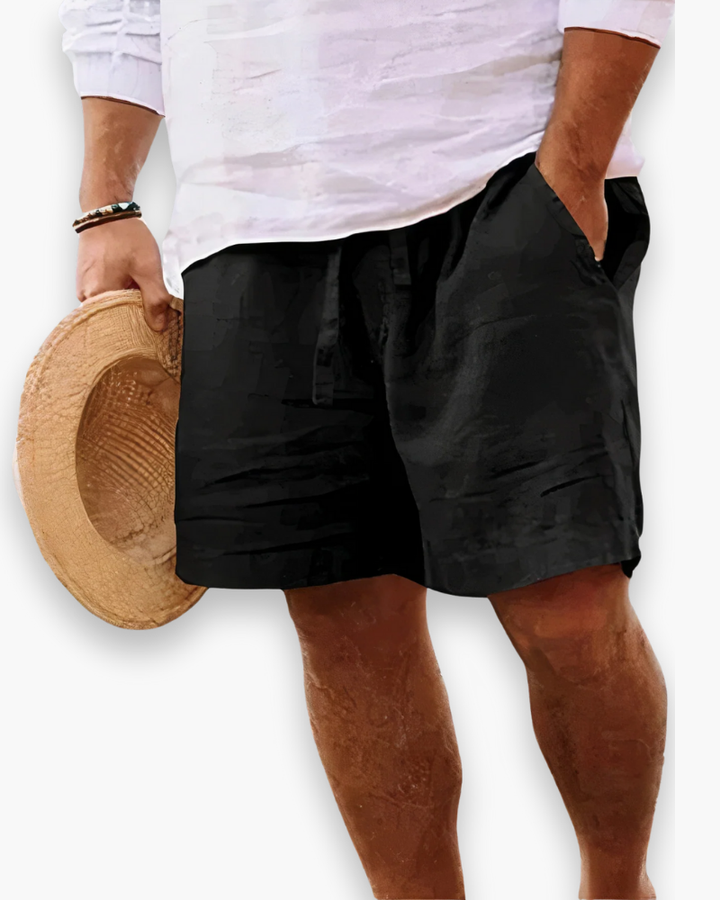 Short homme léger et respirant, style décontracté pour un confort optimal en été.