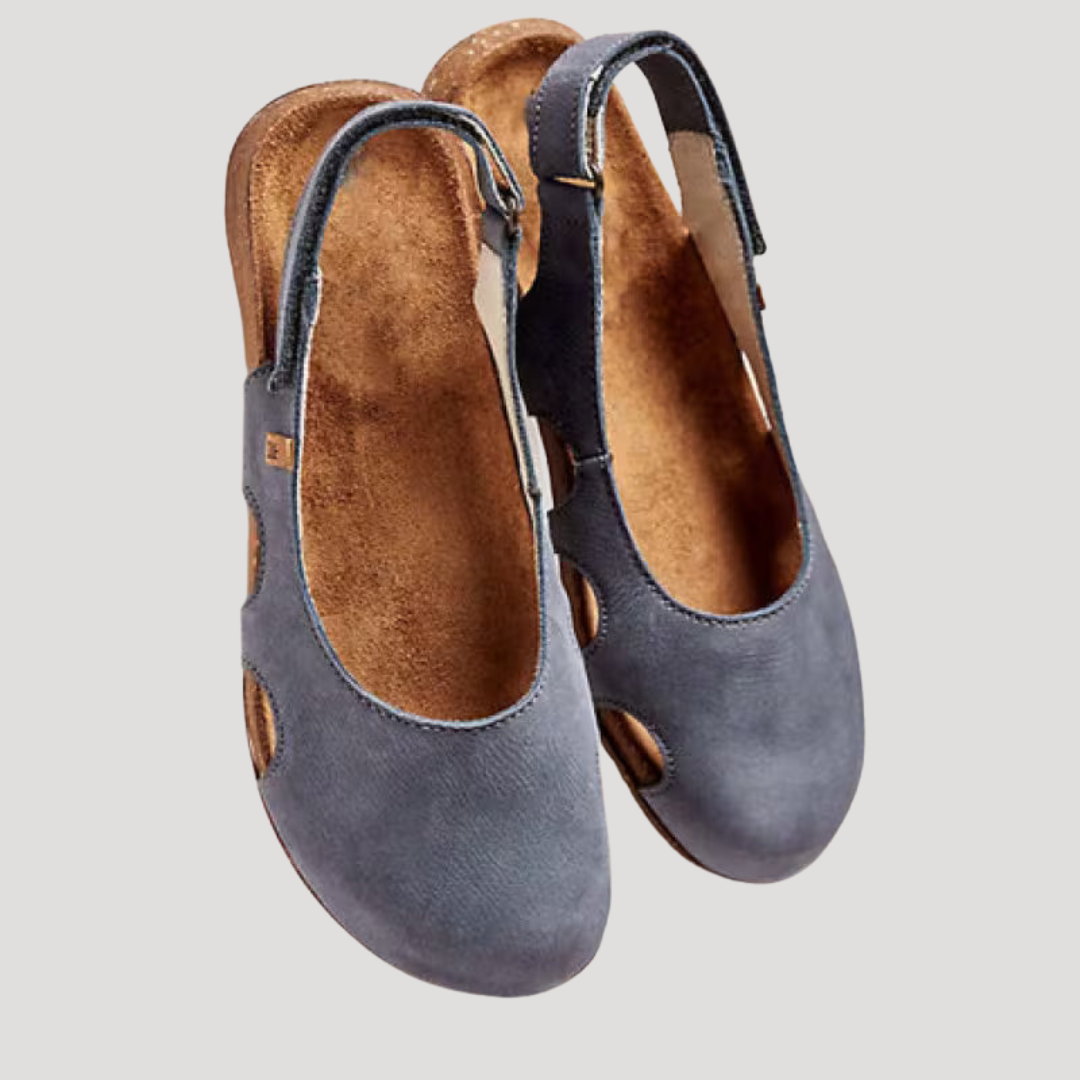 Sandales plates élégantes pour femme, confort quotidien, style décontracté d'été.