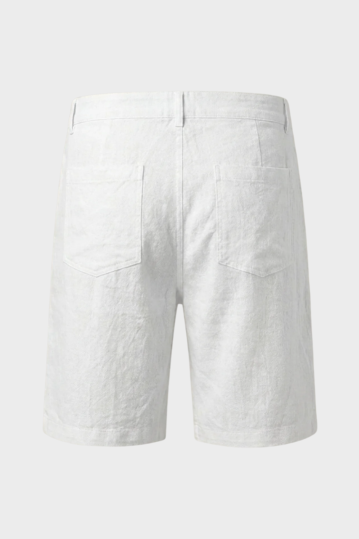 Short décontracté homme polyvalent, léger, parfait pour les vacances, la plage et les loisirs d'été.