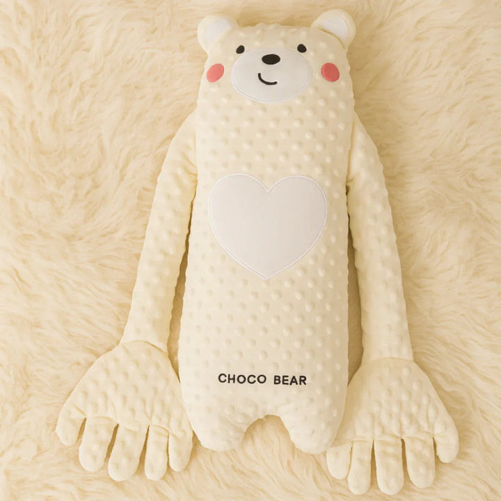 Câlin de bébé SnoozyHug, peluche sécurisante pour un sommeil paisible et un réconfort quotidien de l'enfant.