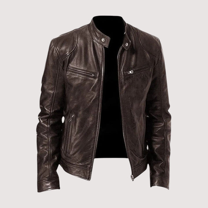 Veste homme verte style intemporel et confortable. Coupe ajustée pour un look mode masculine assuré.