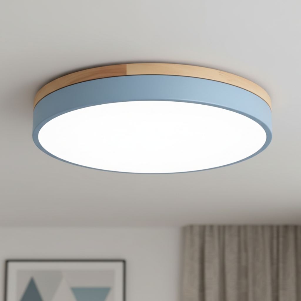 Lumière de plafond encastrée LED Horizon, style nordique, pour une décoration maison lumineuse.