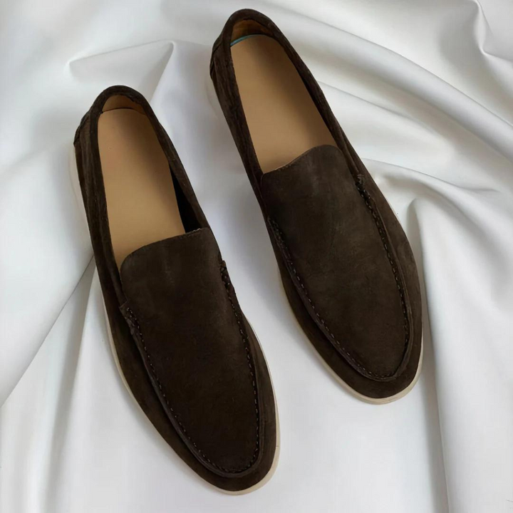 Chaussures homme à enfiler, mocassins confortables et décontractés pour la ville, mode masculine.