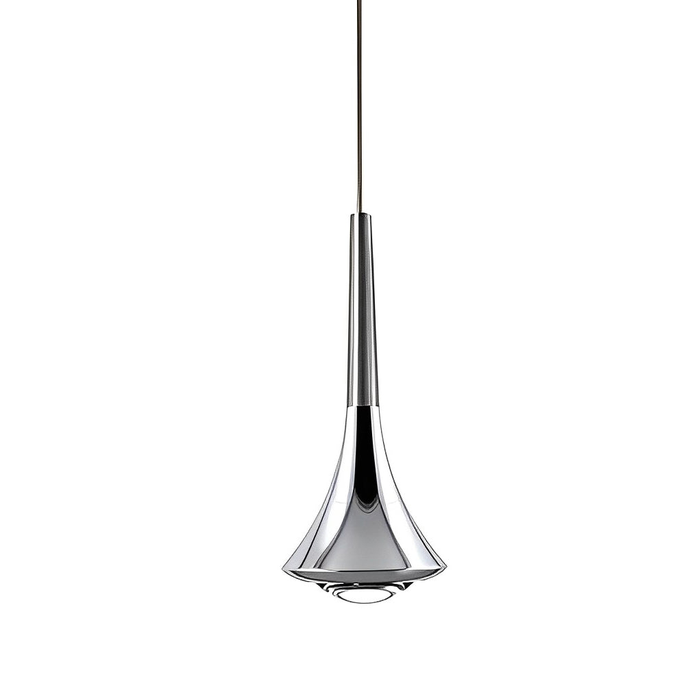 Lampe suspendue LED LumoDrop style nordique pour salon, design moderne et élégant.