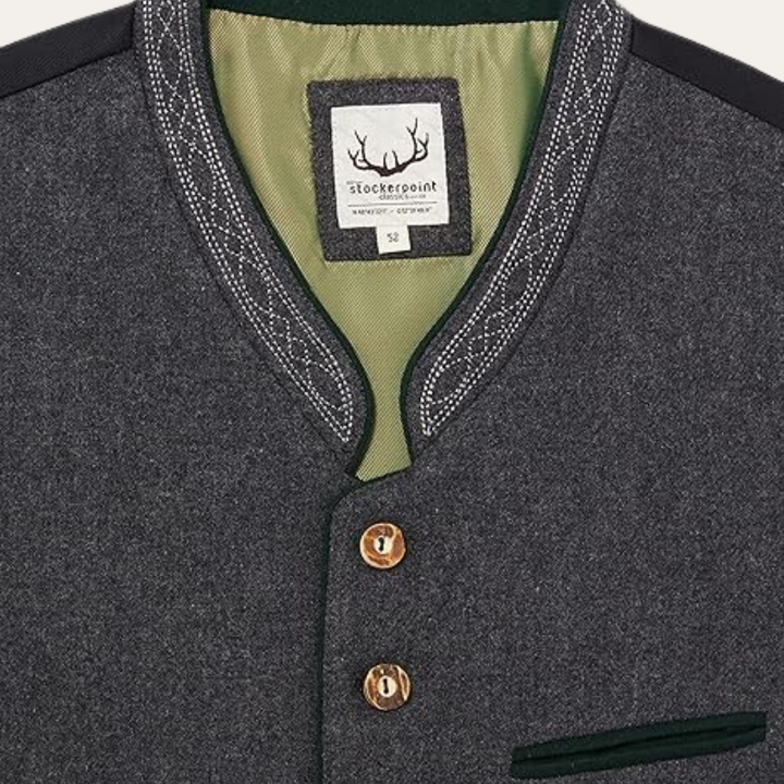 Gilet traditionnel homme classique, tissu de qualité. Idéal pour un look élégant et décontracté ou formel.