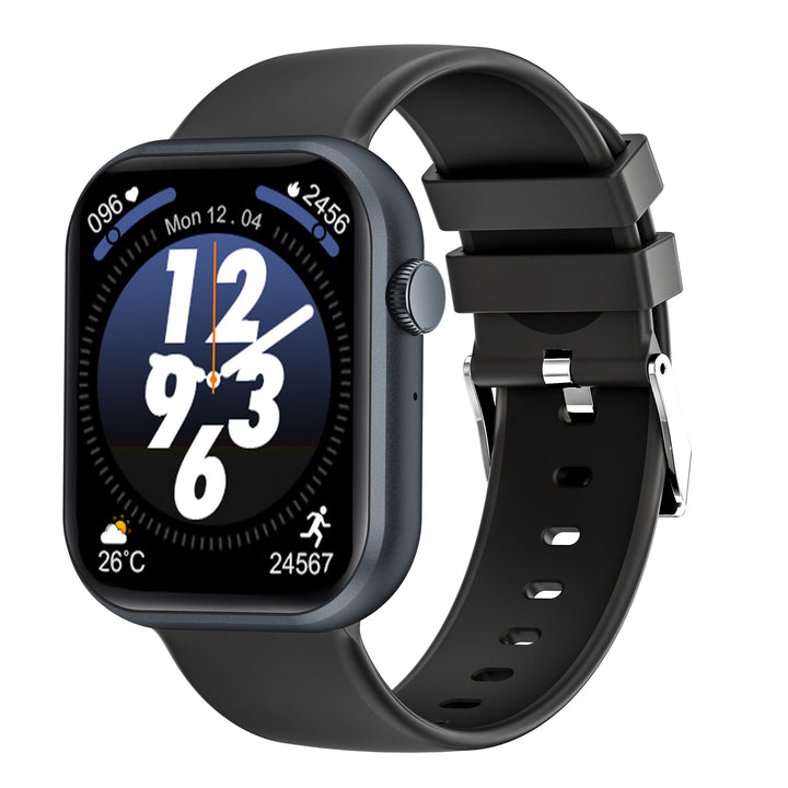 Montre intelligente étanche pour homme et femme, suivi complet: glycémie, tension, FC, SpO2, sommeil.