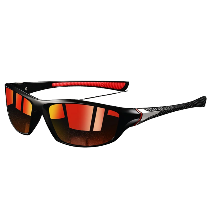 Lunettes de soleil polarisées hommes : monture métal, légères, protection UV400, pour une vision claire sans éblouissement.