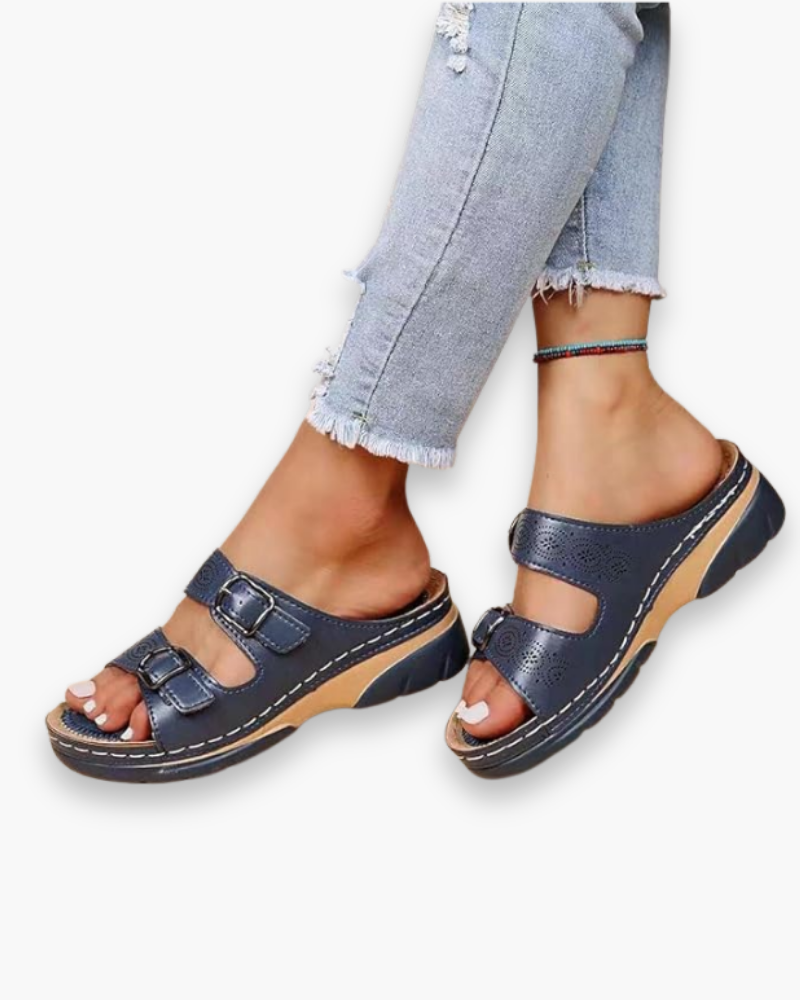 Chaussures d'été femme : sandales ergonomiques avec un design stylé, confort maximal et légèreté inégalée.