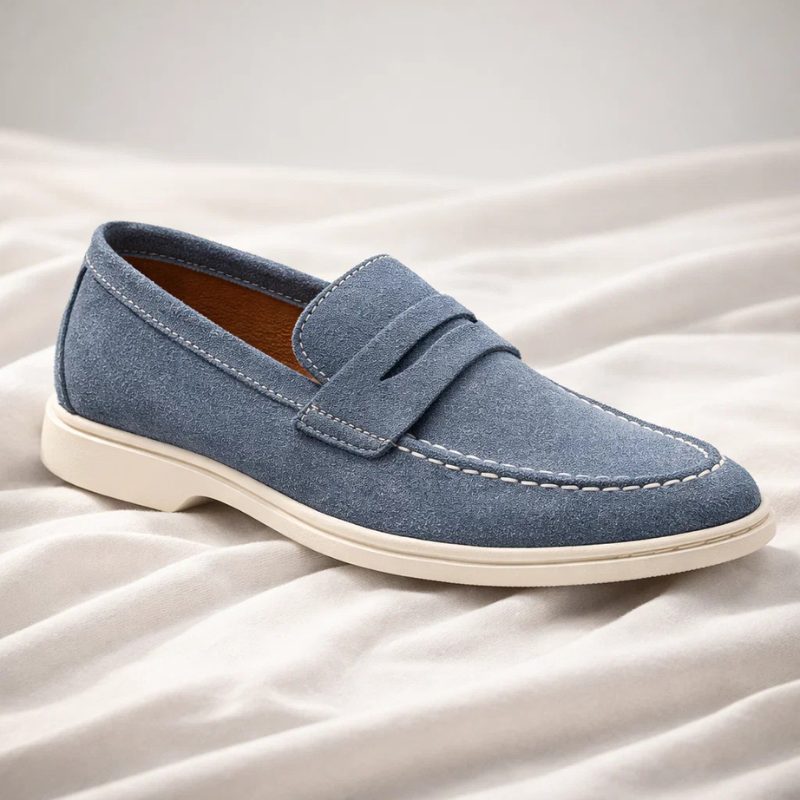Mocassins pour homme, design chic et confortable, parfaits pour le bureau ou une sortie décontractée. Chaussures polyvalentes.