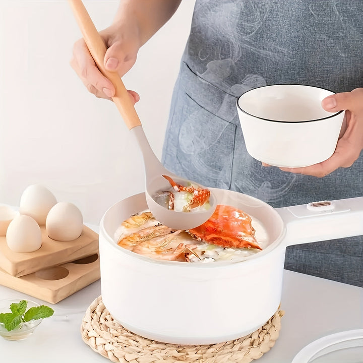 Set d'ustensiles de cuisine en silicone pour chef, robuste et élégant.