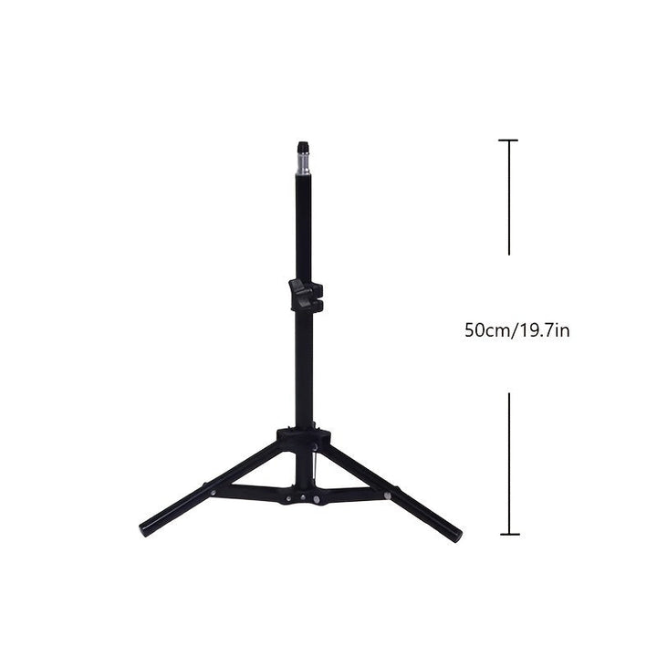Anneau lumineux 26 cm pour un éclairage doux et uniforme en vidéographie, vlogs et diffusion en direct.