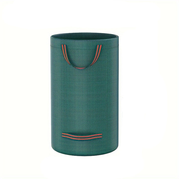 Sac de jardin pliable pour déchets verts, un outil pratique pour le jardinage et le nettoyage.