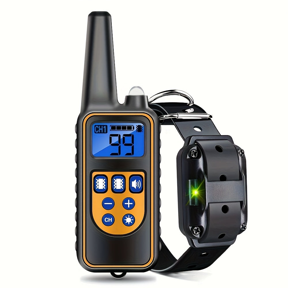 Améliorez le comportement de votre chien avec ce collier de dressage à bip et vibration.