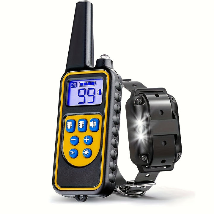 Collier de dressage ergonomique et confortable pour chiens, aide à l'entraînement et au rappel.