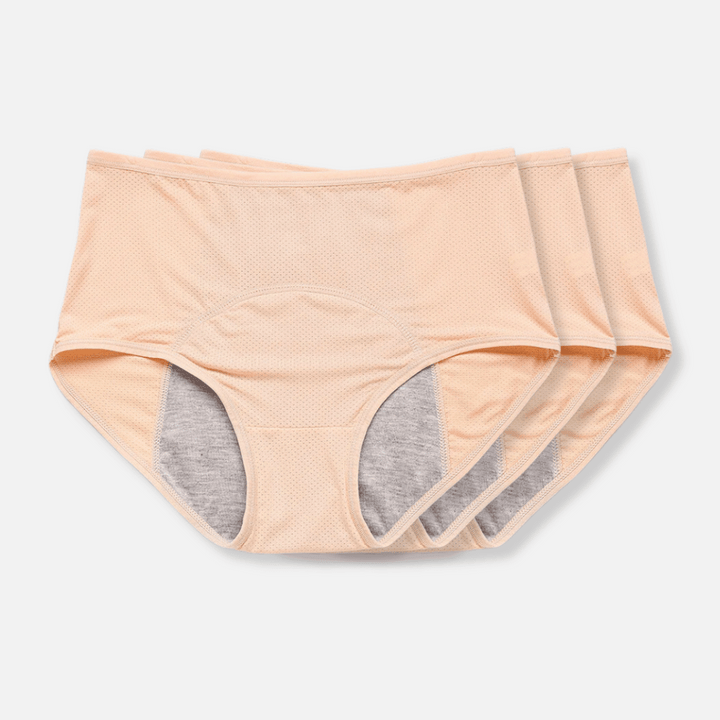 Sous-vêtement féminin absorbant lavable, offrant confort et sécurité anti-fuite toute la journée.