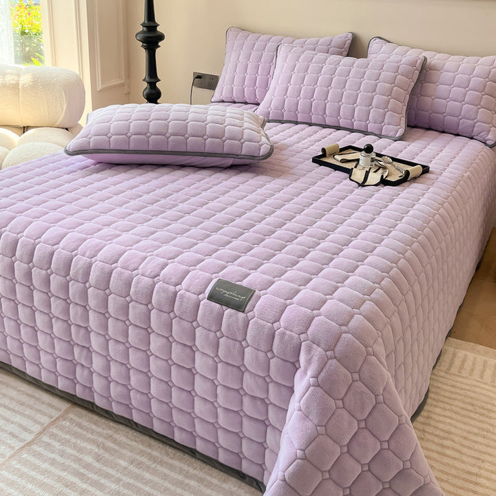 Plaid texturé carré, ultra doux, design moderne et chic, parfait pour un confort luxueux.