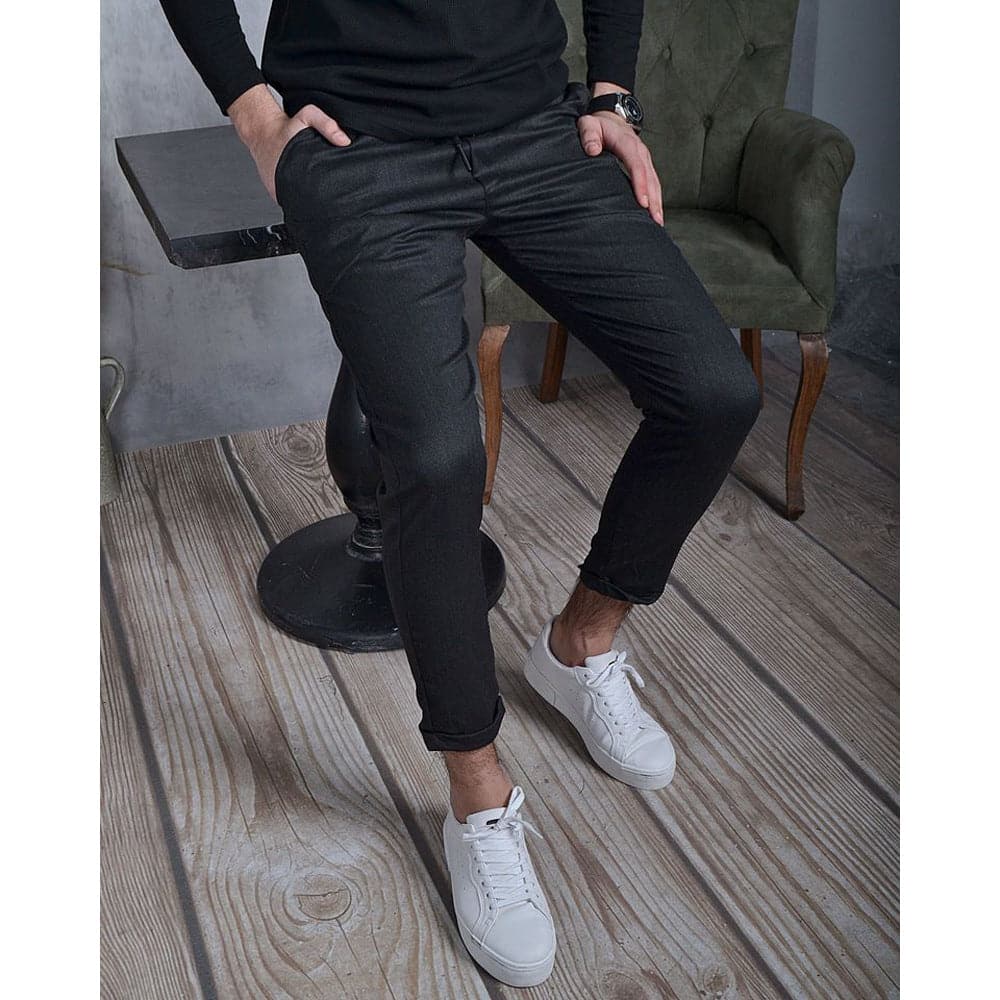 Herrjoggers, Slim Fit, Justerbar Midja