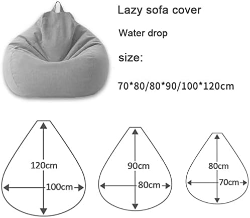 Housse de pouf confortable et lavable, design moderne, parfaite pour la chambre ou le salon.
