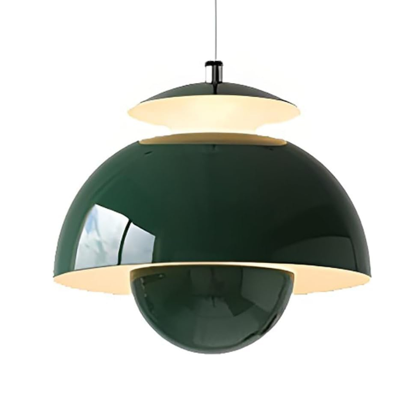 Décoration intérieure sublimée par la suspension LED Celestia, un plafonnier moderne au design scandinave.