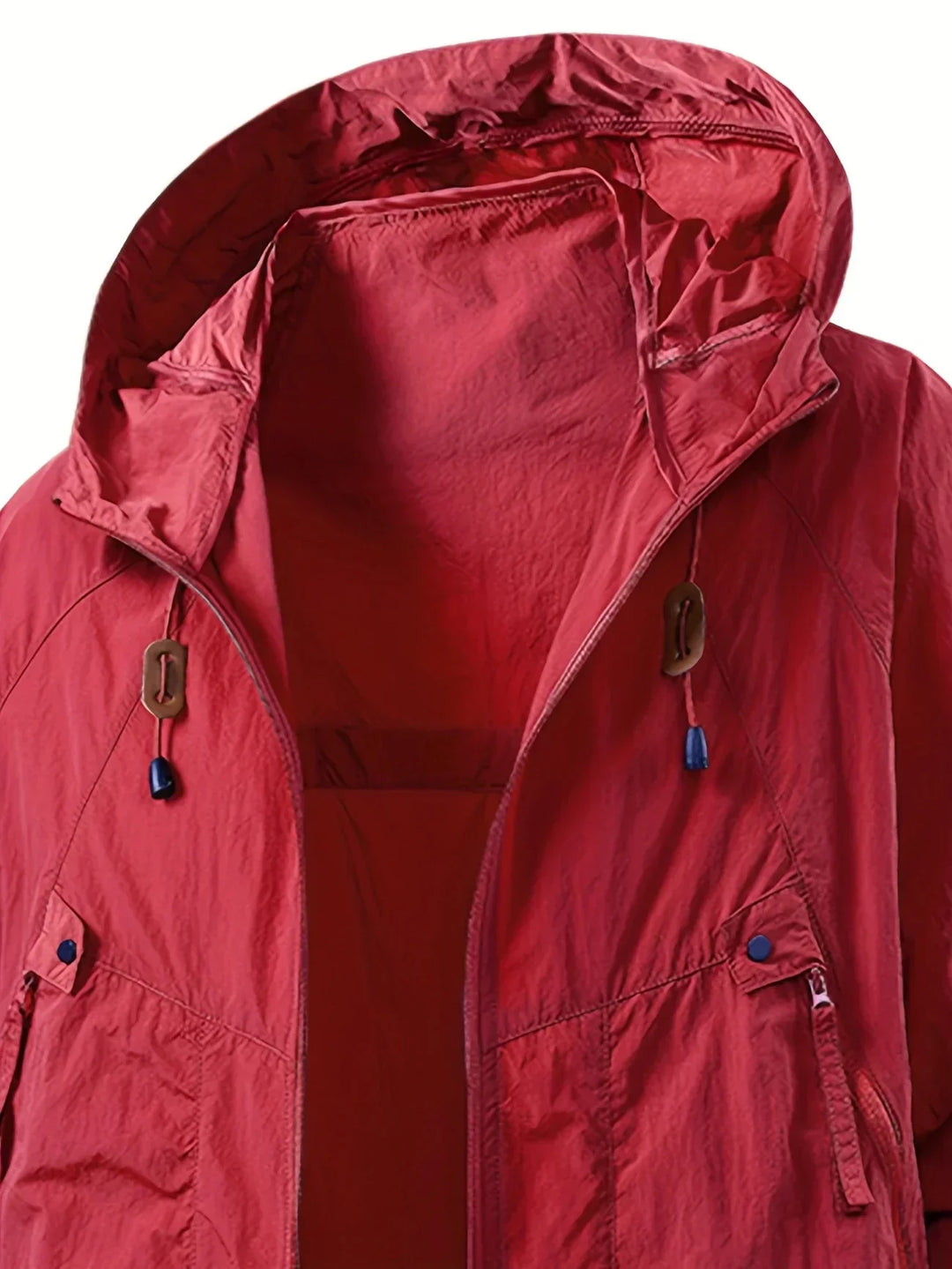 Veste à capuche sport-chic pour un style actif et une protection contre les éléments.