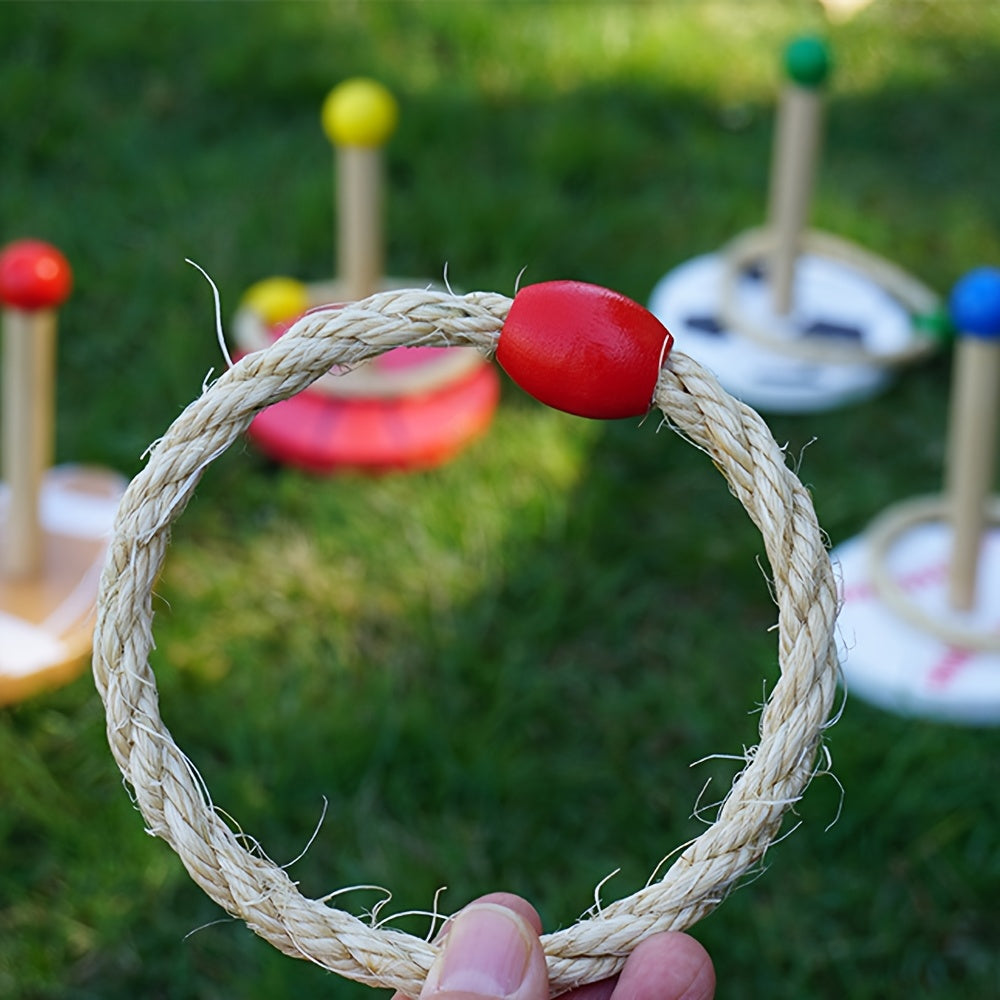 Jeu SportRing durable pour toute la famille. Lancer d'anneaux amusant, parfait pour activités et fêtes en plein air.