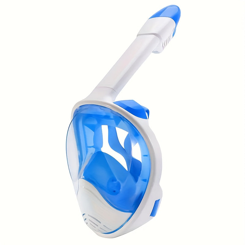 Masque de snorkeling unisexe en silicone. Confort optimal et vision panoramique pour la plongée.