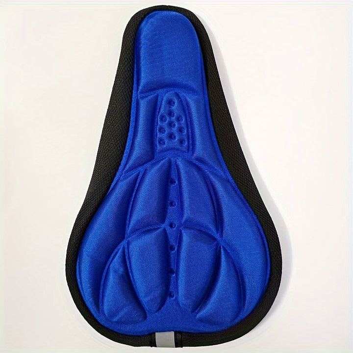 Housse de selle vélo en gel 3D pour un confort supérieur, respirante et anti-choc, pour tous les cyclistes.