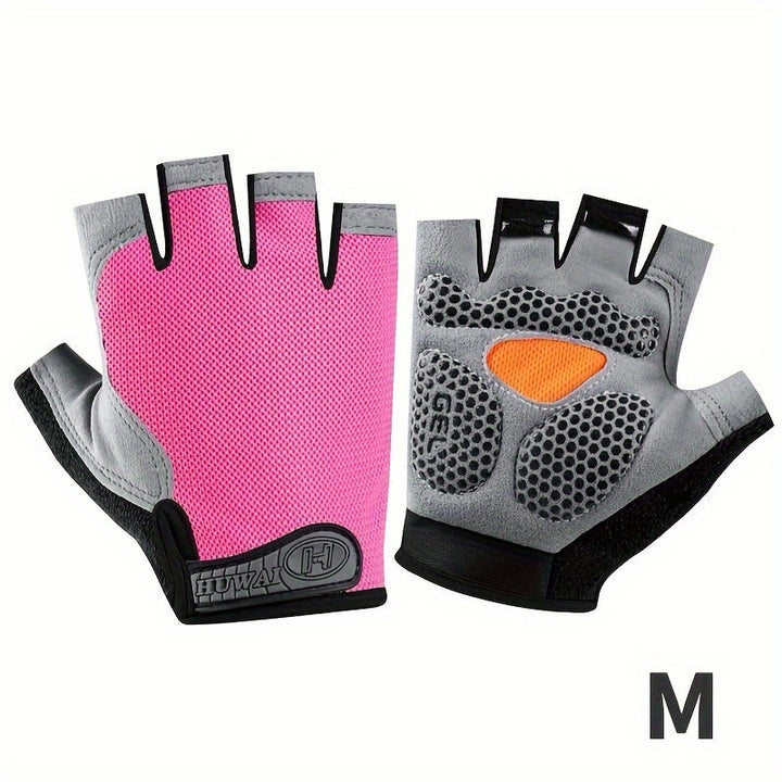 Gants de sport légers et protecteurs, demi-doigts, parfaits pour l'extérieur et l'aventure.