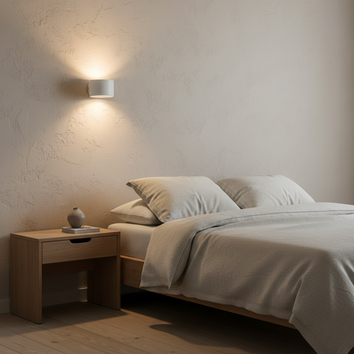 Éclairage intérieur: Applique LED sans fil 360° rechargeable USB, installation facile. Lumière chevet moderne.