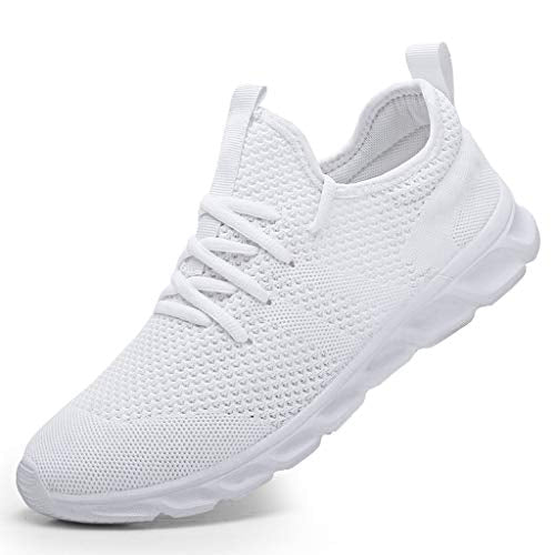 Chaussures PureMotion blanches, robustes et respirantes, pour hommes recherchant performance et aisance.