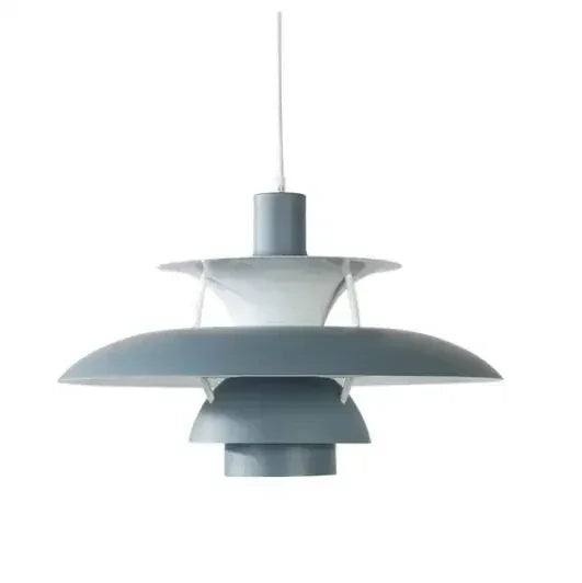 Luminaire suspendu LED moderne, style scandinave pour un éclairage doux.