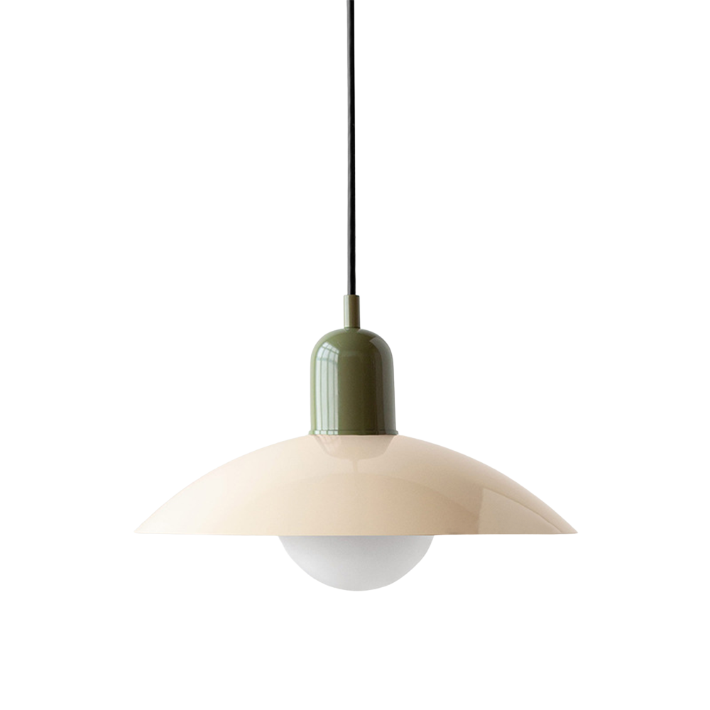 Luminaire suspendu design nordique Macaron, éclairage chic pour salon ou chambre.