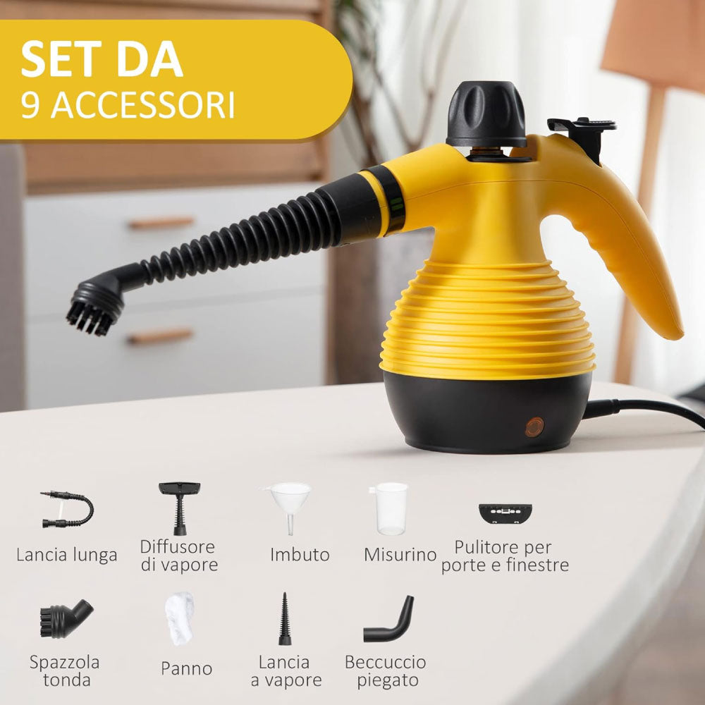 Appareil de nettoyage vapeur pour une maison saine, assainit sols et surfaces, propreté éclatante garantie.